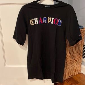 Champion Men Logo T-Shirt Medium